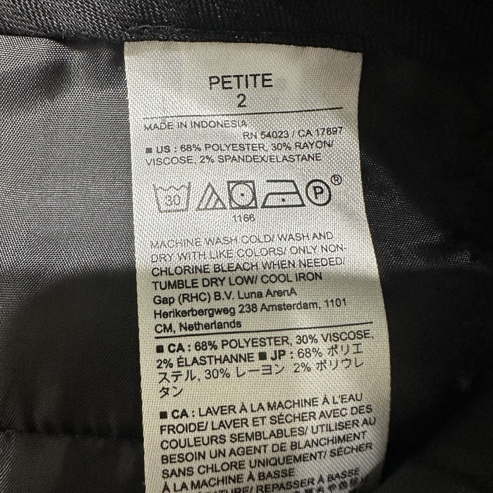 Banana Republic Pants Womens 2 Avery Wool Stretch Modern Office‎ Slim Trouser - Picture 6 of 11